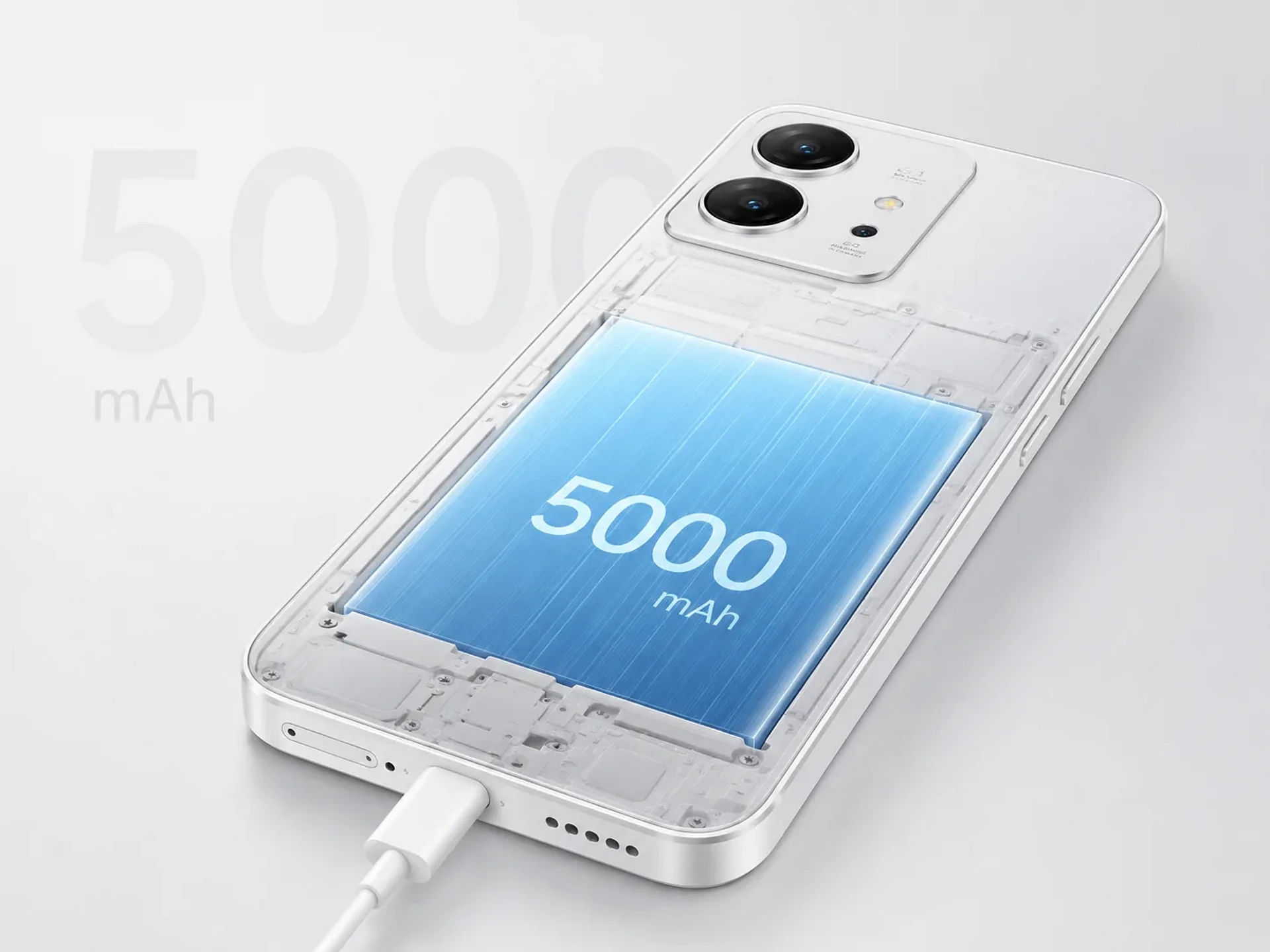 5000 mAh Capacity