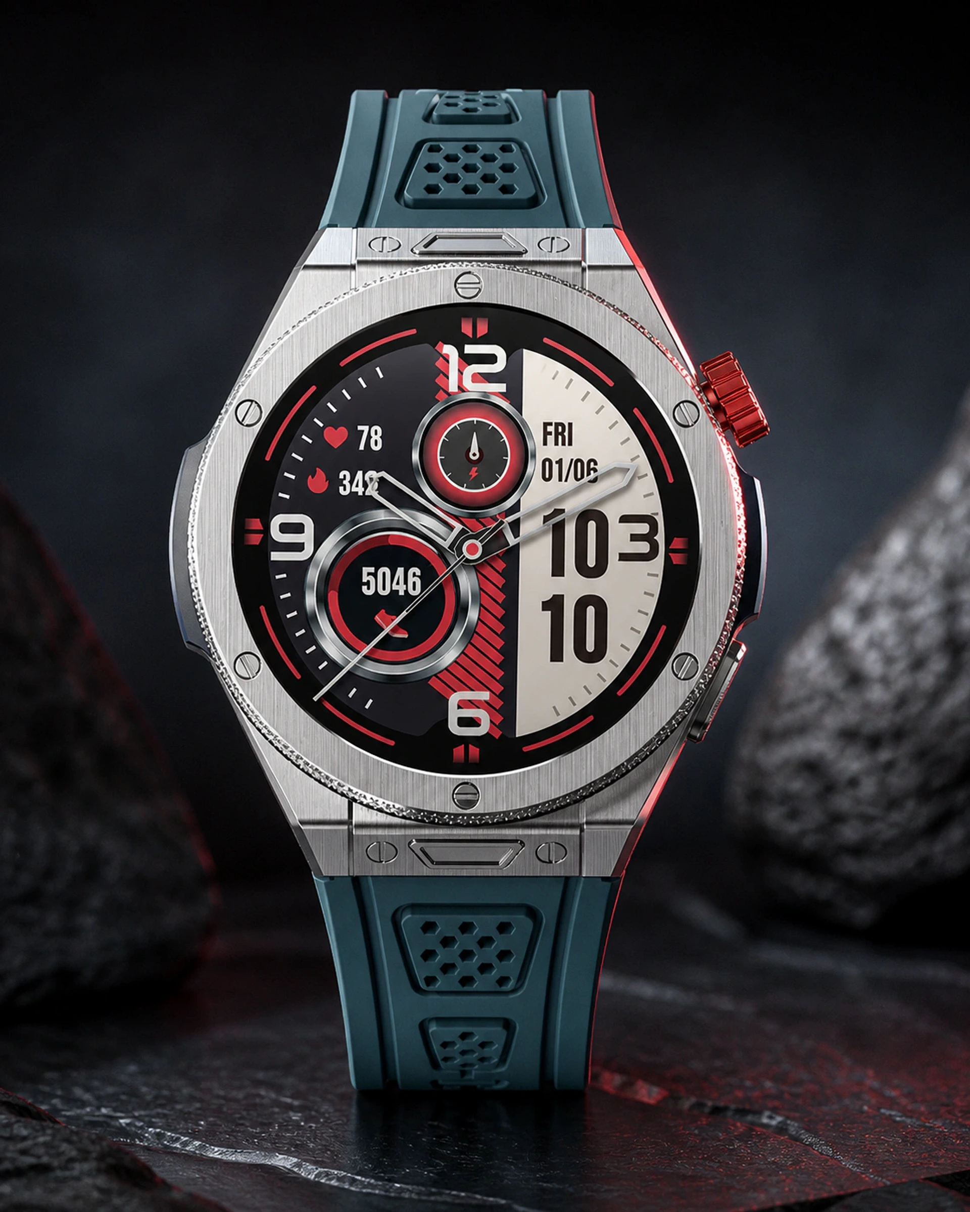 Vio Watch Time Line — Watch Face 1