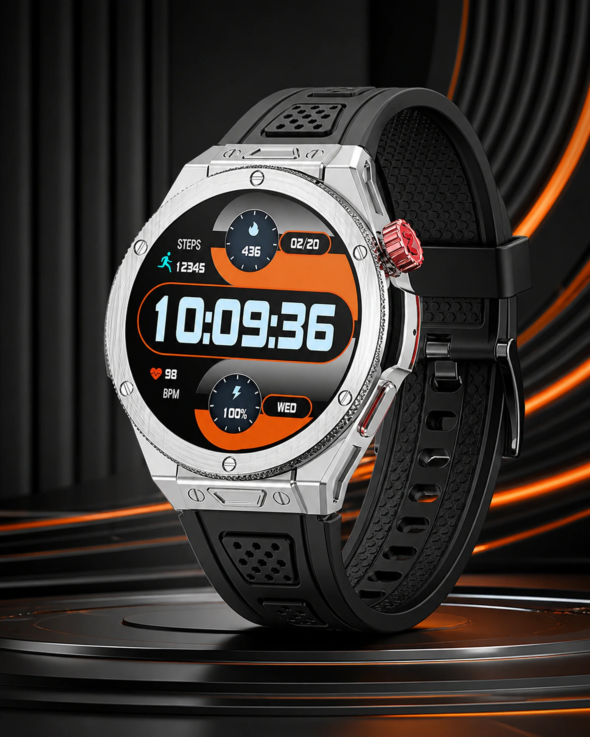 Vio Watch Time Line — Watch Face 2