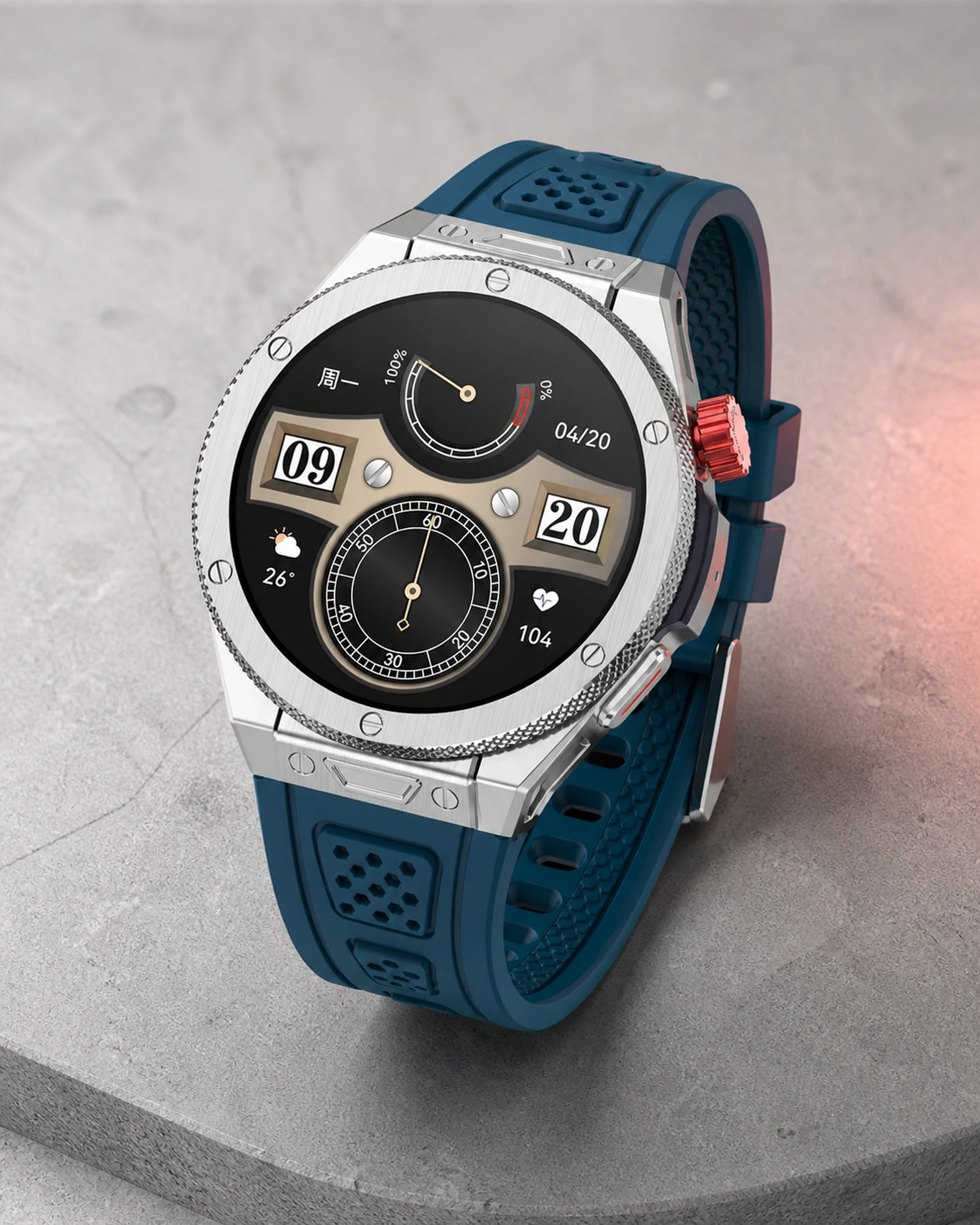 Vio Watch Time Line — Watch Face 3